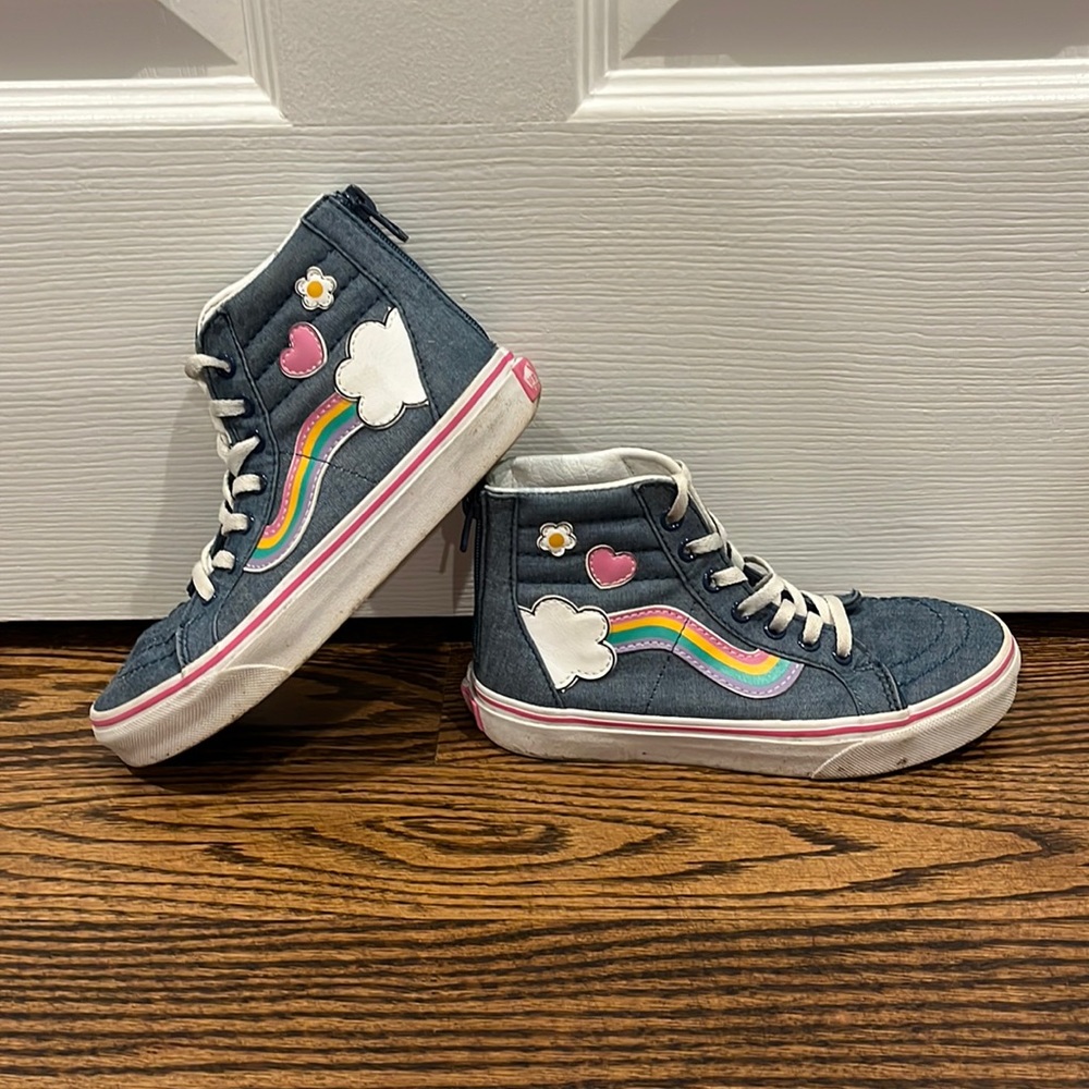 Van’s Kids High Top Sneakers 🌈